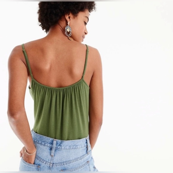 J.Crew size small olive green bodysuit. Great condition. - Picture 3 of 4